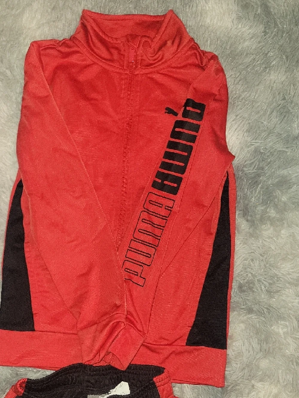 Puma Red and Black Athletic Track Set - Picture 3 of 4
